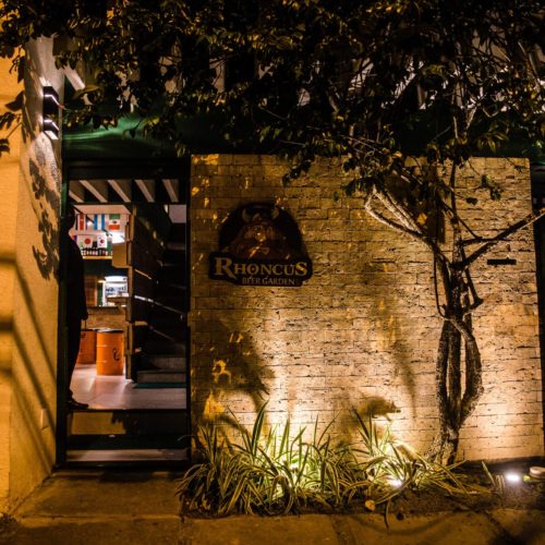 Rhoncus Beer Garden. Salvador ,Bahia. Foto: Amanda Oliveira .