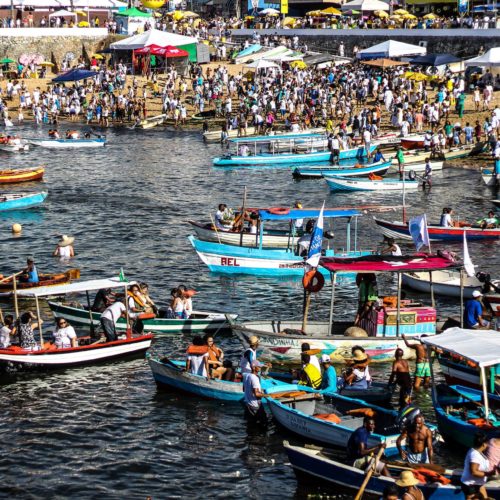Festa de Iemanjá 2019. Rio Vermelho, Salvador, Bahia. Foto: Amanda Oliveira.