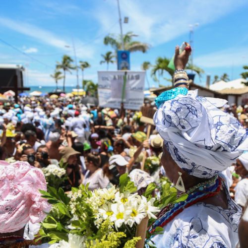 Lavagem de Itapuã 2020. Salvador, Bahia. Foto: Bruno Concha Secom Pms.