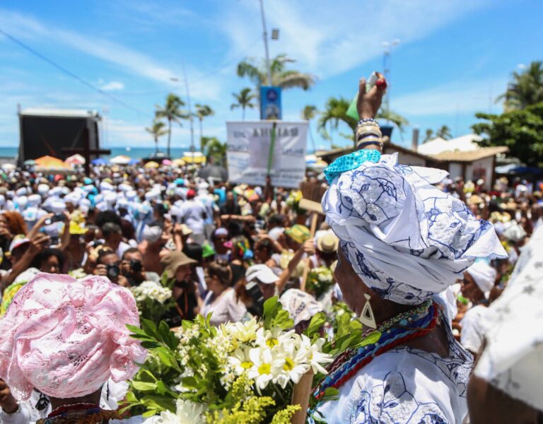 Lavagem de Itapuã 2020. Salvador, Bahia. Foto: Bruno Concha Secom Pms.
