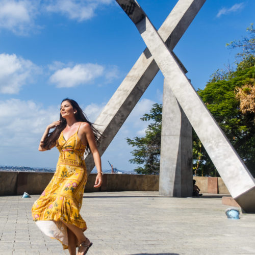 Monumento da Cruz Caída. Centro Histórico. Salvador, Bahia. Foto: Amanda Oliveira.