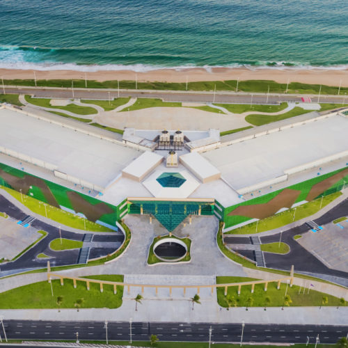 Centro de Convenções de Salvador. Bahia. Foto divulgação.