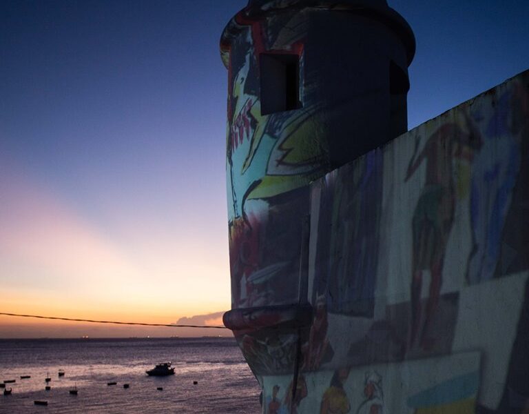 Bistrô Mirante do Forte São Diogo. Salvador Bahia. Foto divulgação.