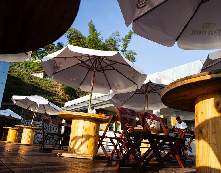 Bistrô Mirante do Forte São Diogo. Salvador Bahia. Foto divulgação.