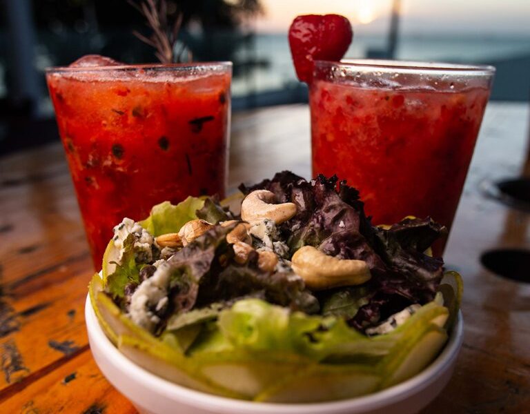 Bistrô Mirante do Forte São Diogo. Salvador Bahia. Foto divulgação.