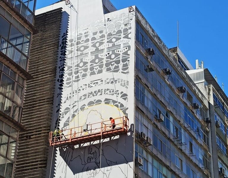 Projeto MURAL. Salvador Bahia. DoisDetalhes. Foto Bruno Concha/Secom..