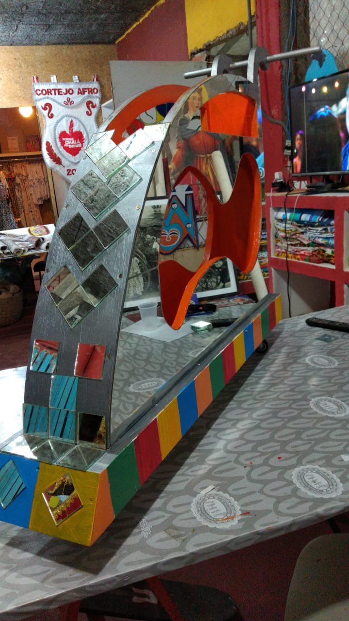 Salvador Vai de Cafezinho. Carrinho afro futurista. Foto divulgação .