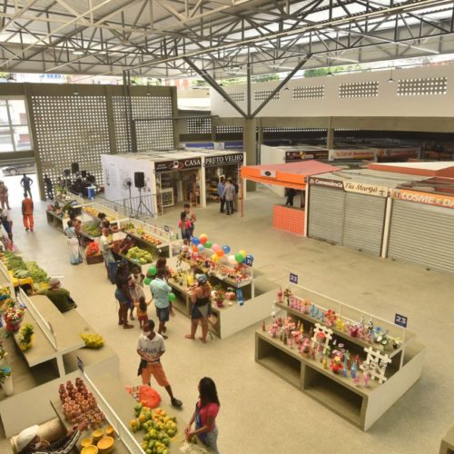 Novo Mercado São Miguel. Nazaré. Salvador Bahia. Foto Max Haack Secom.