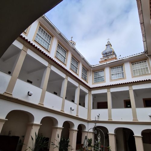 Santuário de Nossa Senhora da Piedade e Memorial dos Capuchinhos. Biblioteca. Centro Salvador Bahia. Foto Fernanda Slama.