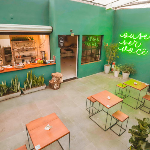 Cafeteria Botânica. Pituba. Salvador Bahia. Foto Lígia Rizério.