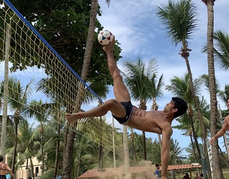 Futevôlei em Salvador. João Vitor. Vitinho Team. Salvador Bahia. Foto Norma Santos 