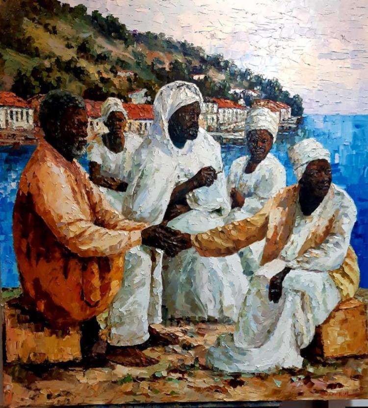 Banner - Mostra coletiva ‘Vivedores de Ganho, Ontem e Hoje!’