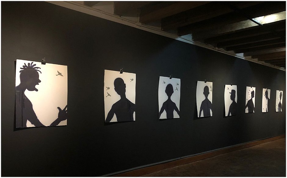 Banner - Exposição Trajetória Poética de um Operário Cultural