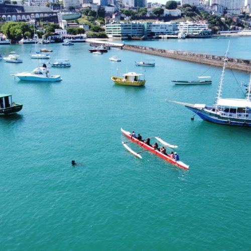 Sol Va'a - Passeio de Canoa Havaiana. Salvador Bahia. Fotos autorais e em parceria com a @vamosdronar. 