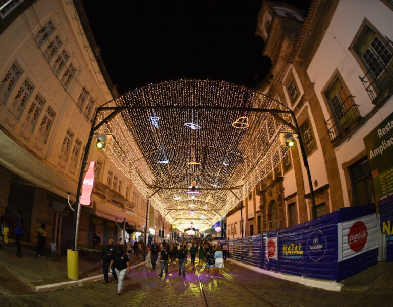 Natal de Salvador 2023. Centro Histórico. Foto Betto Jr. Secom.