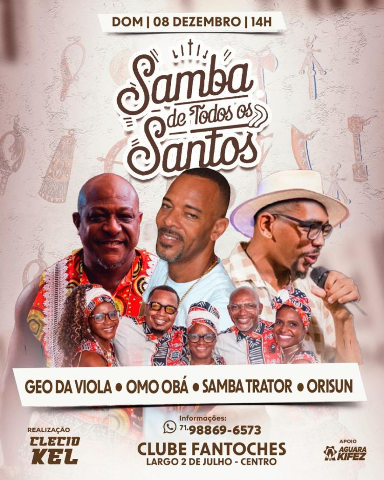 Banner - SAMBA DE TODOS OS SANTOS