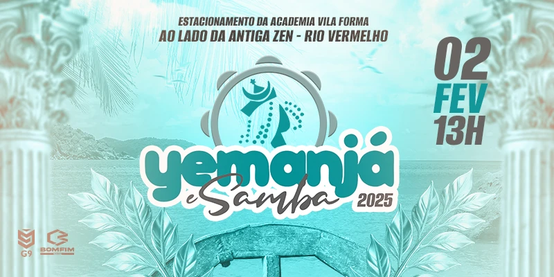 Banner - Yemanjá e Samba
