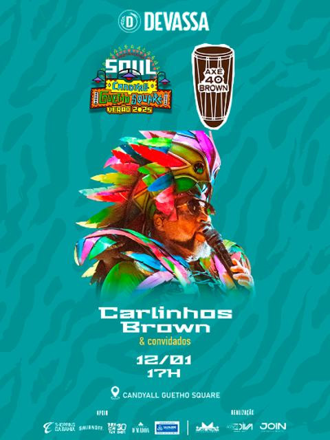 Banner - Ensaio de Carlinhos Brown