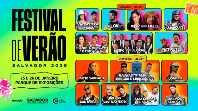 Banner - Festival de Verão de Salvador 2025