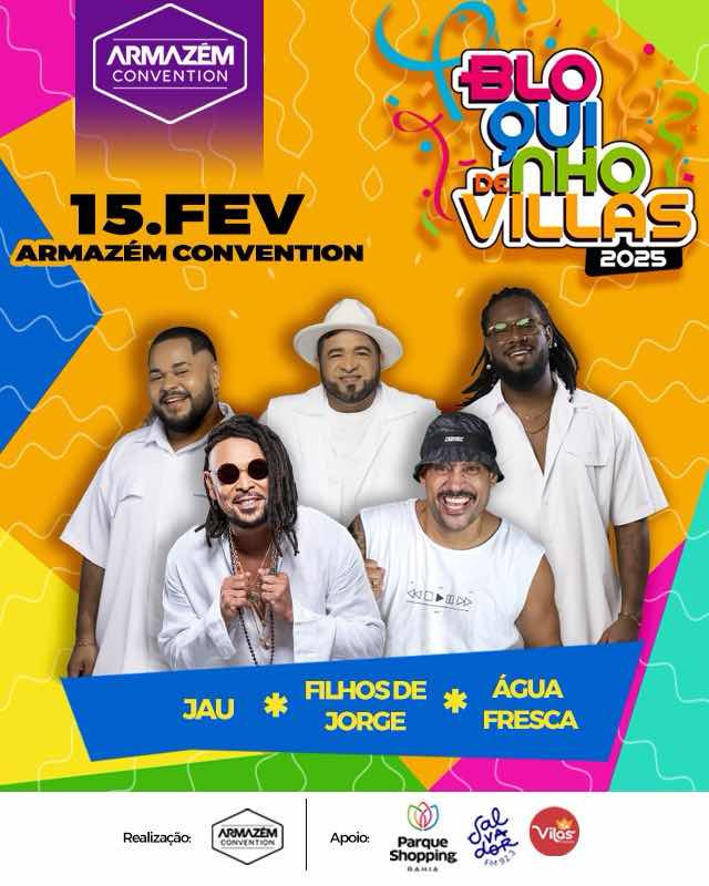 Banner - Bloquinho de Villas