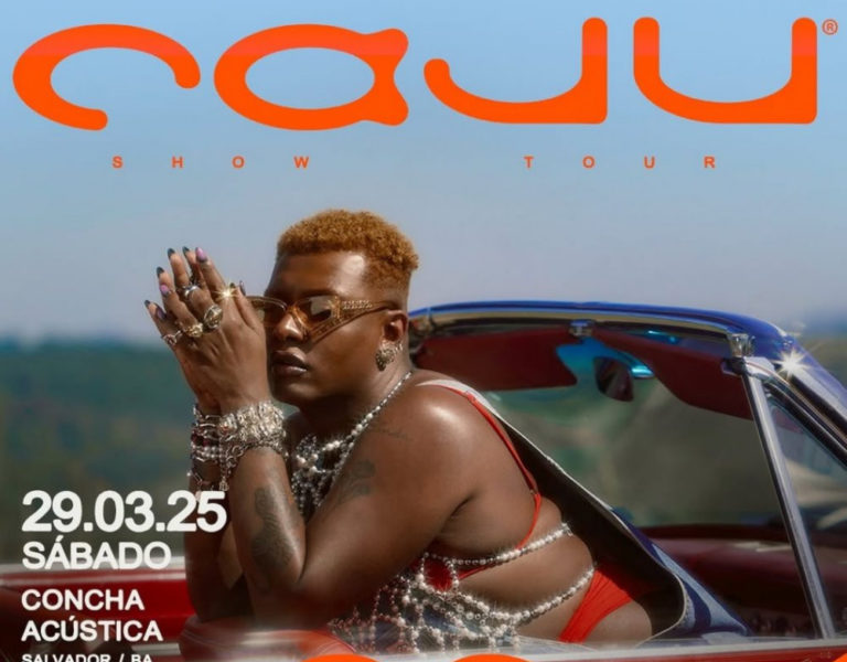 Banner - LINIKER | CAJU SHOW TOUR