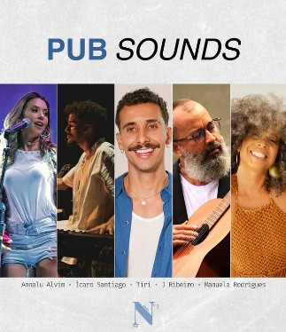 Pub Sounds – Annalu Alvim , Ícaro Santiago, Tiri de Castro, J Ribeiro e Manuela Rodrigues