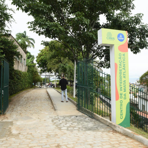 Centro de Interpretação da Mata Atlântica. Bonfim. Salvador. Bahia. Foto Betto Jr Secom.