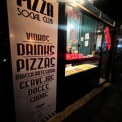 PIZZA SOCIAL CLUB. Rio Vermelho. Salvador Bahia. Foto ASCOM.