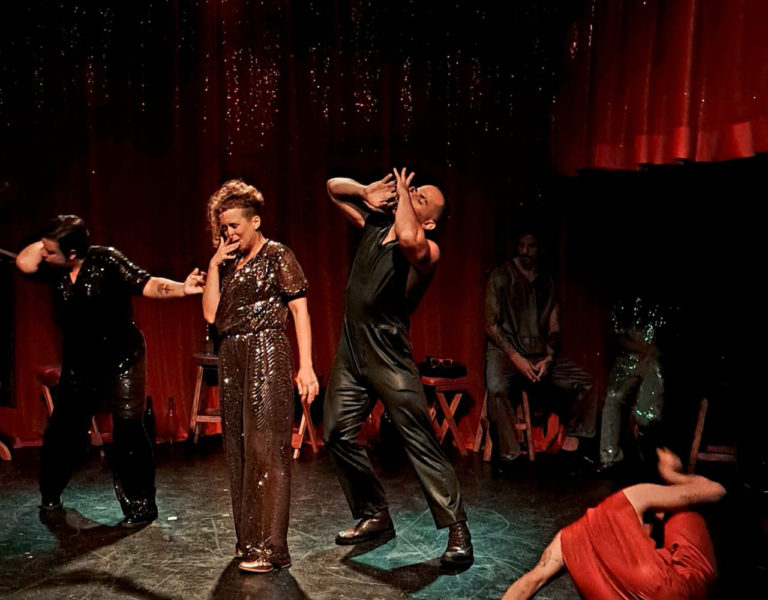 Espetáculo “Corpos Estelares e Falsos Brilhantes”. Foto Tom Lima.