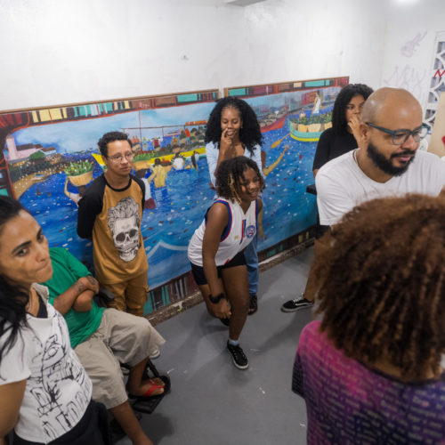 Aula Teatro 2025. Pinacoteca do Beiru. Tancredo Neves. Salvador Bahia. Foto Camilo Lobo.