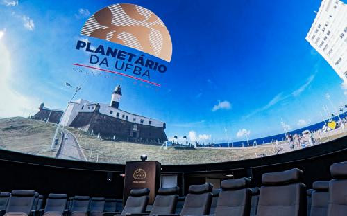 Planetário da UFBA. Ondina. Foto divulgação.