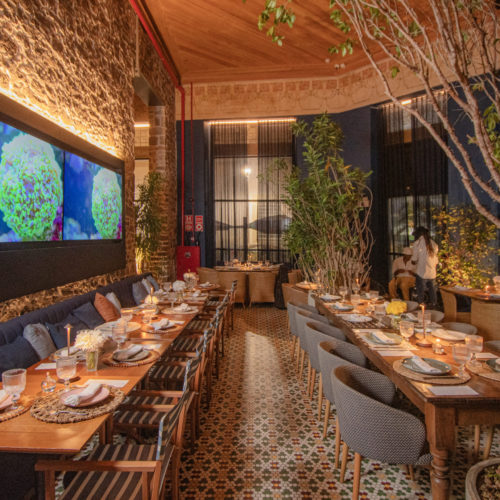 Restaurante Preta Tira Chapéu. Rua Chile. Salvador Bahia. Foto divulgação.