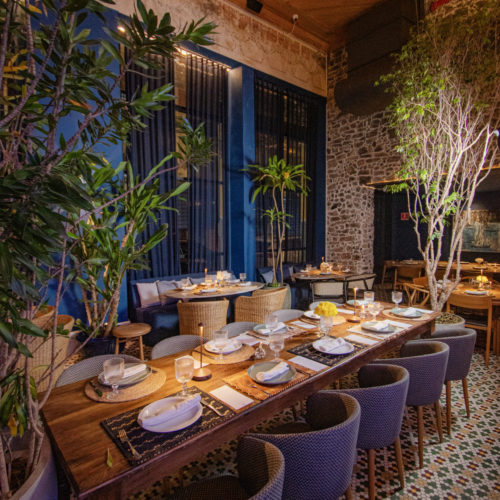 Restaurante Preta Tira Chapéu. Rua Chile. Salvador Bahia. Foto divulgação.