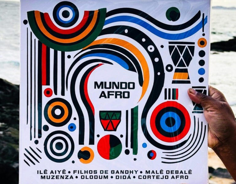 Banner - Ouça Mundo Afro – Antologia da História Musical dos Blocos Afro e Afoxés