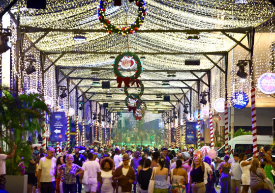 Natal Salvador 2025 - desfiles, cenografia especial e show gratuito de Roberto Carlos