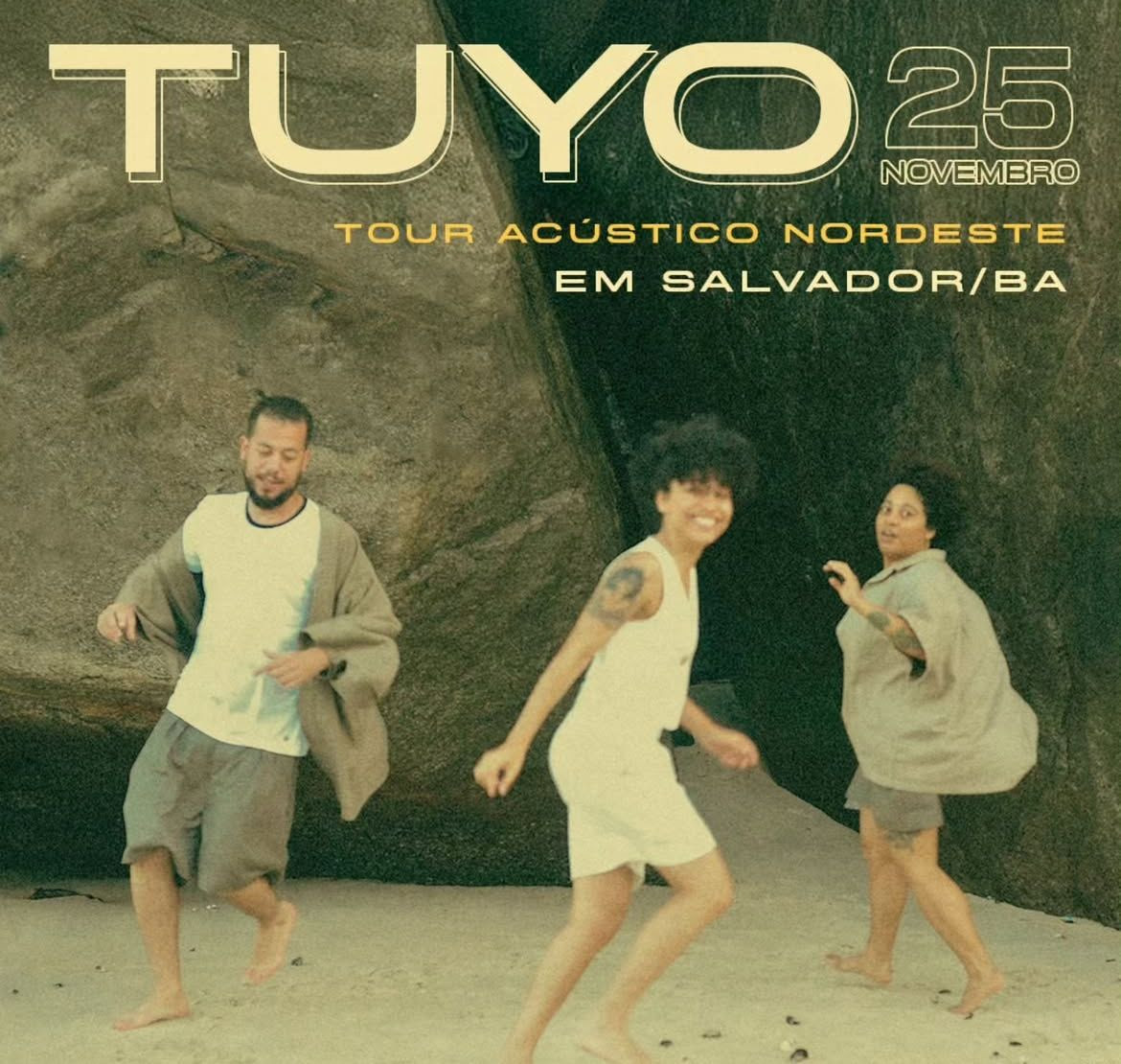 Tuyo apresenta show acústico - Salvador da Bahia