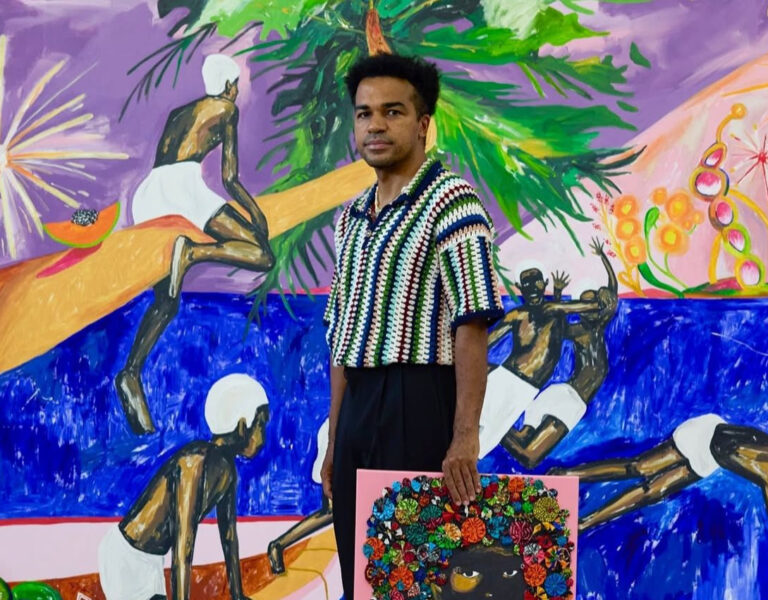 Banner - Zéh Palito – exposição Do pranto o oceano, e nadamos no amor