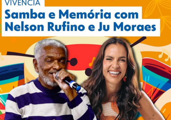 Samba e Memória com Nelson Rufino e Ju Moraes