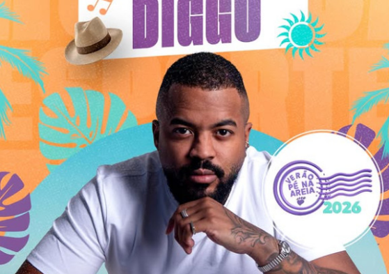 Verão Pé na Areia apresenta Diggo