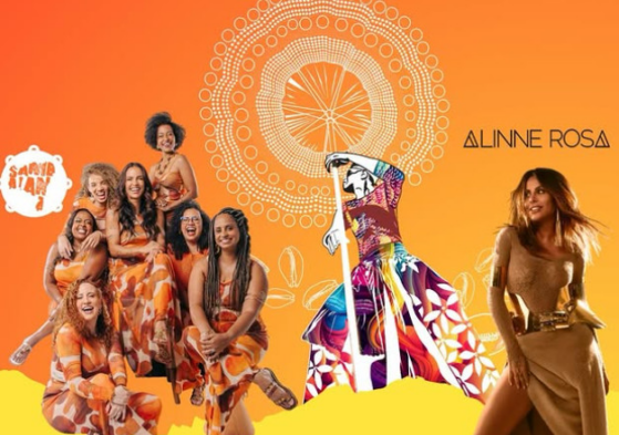 Ensaio do Cortejo Afro - Alinne Rosa e Sambaiana