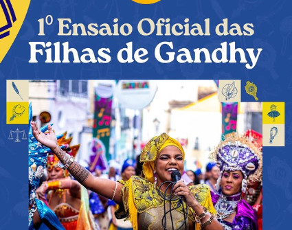 1º Ensaio Oficial das Filhas de Gandhy