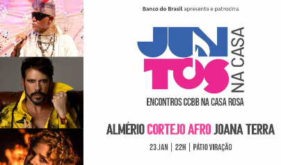 Juntos na Casa - Almério, Cortejo Afro e Joana Terra