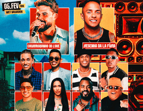 Resenha no Churrasquinho - Kart Love, La Fúria e mais