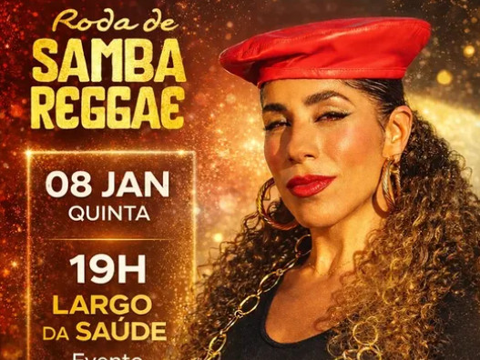 Roda de Samba Reggae com Marcia Castro