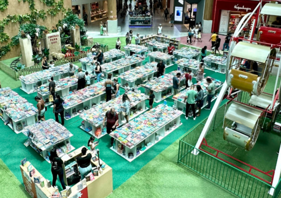 Selva de Histórias - Roda-gigante, trenzinho e feira de livros