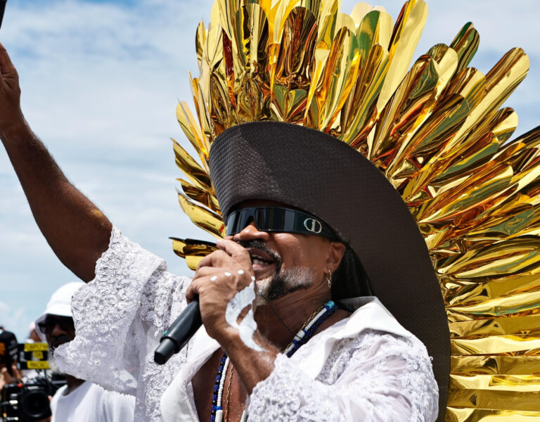 Carlinhos Brown. Fotos: Joka Gueiros/ Secom PMS/ Secom PMS