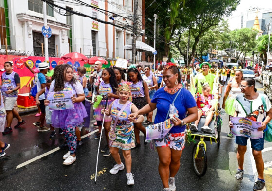 Bloco inclusivo transforma o Carnaval com alegria e representatividade