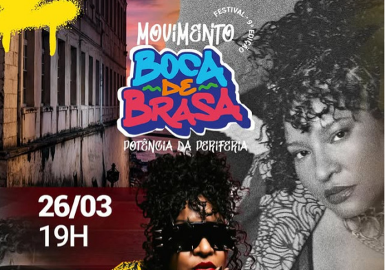 Larissa Luz em 'Rock in Gil' - Movimento Boca de Brasa