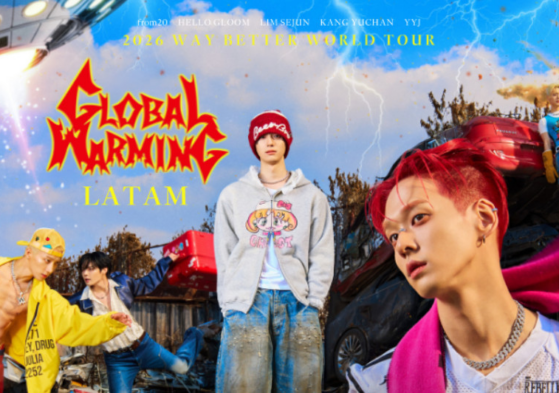 2026 Way Better Global Warming - turnê de K-pop