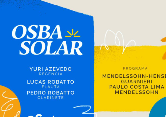 Orquestra Sinfônica da Bahia apresenta 'OSBA Solar'